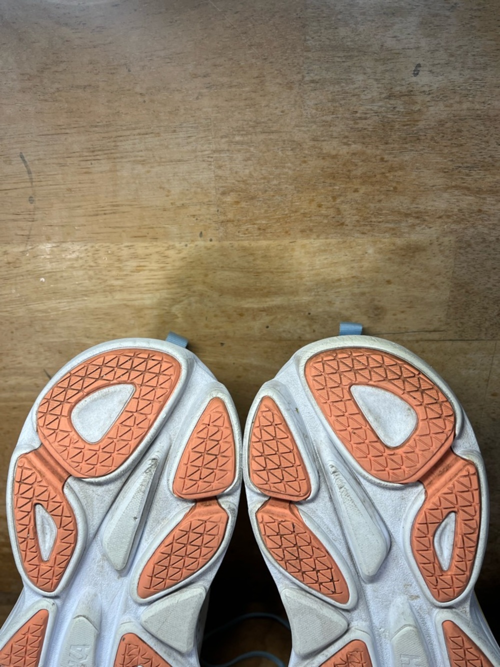 Hoka One One Bondi 8 Womens Size 9 Wide Running Shoes Sneakers Blue Yellow - Picture 11 of 14